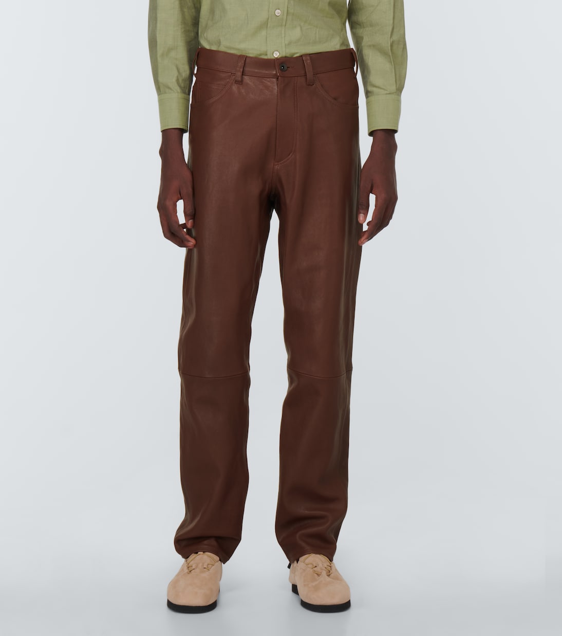 Pantaloni in pelle | Auralee