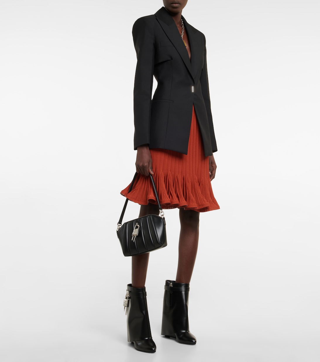 Botines Shark Lock de piel | Givenchy