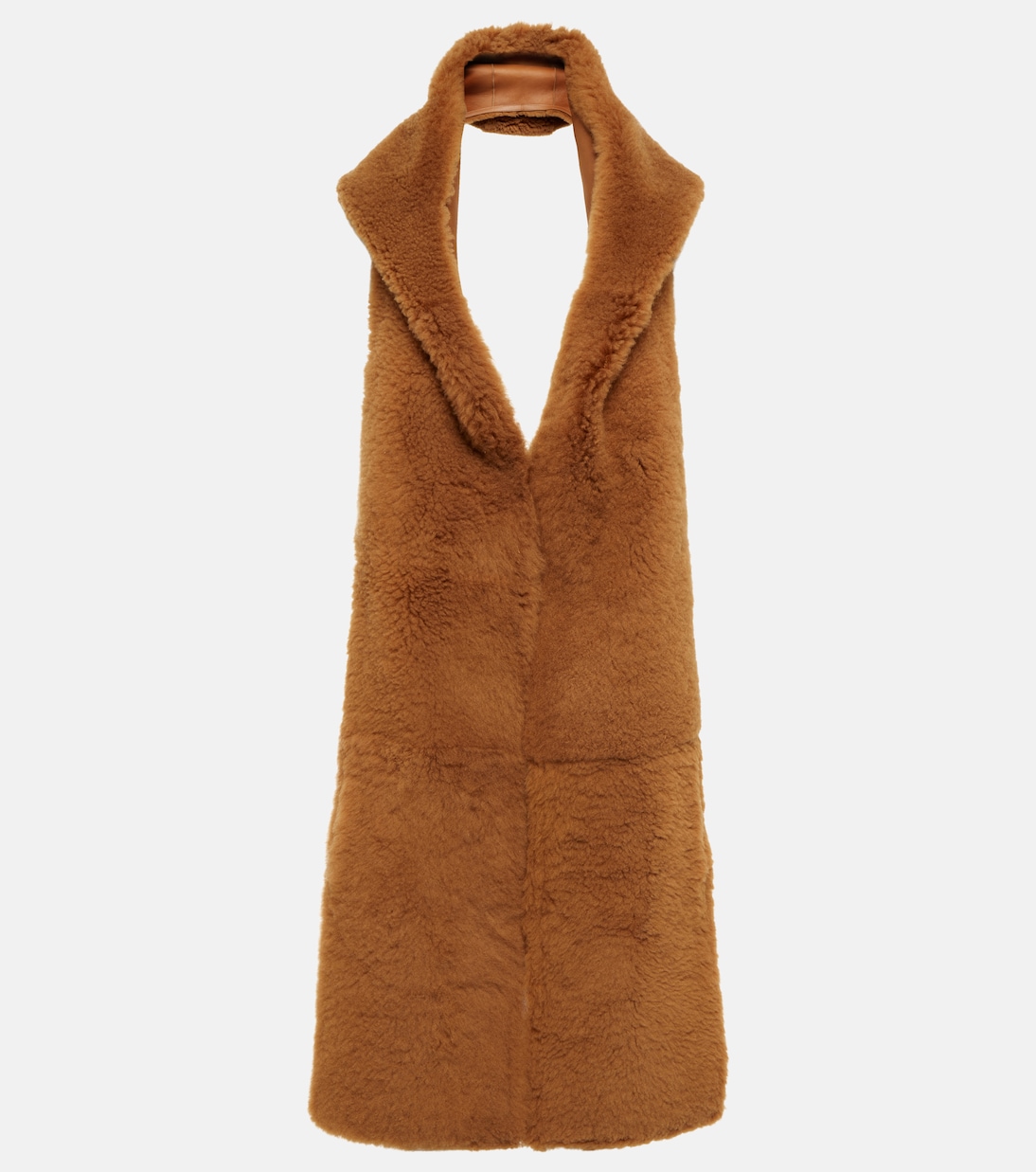 Sciarpa in shearling con cappuccio | Loro Piana