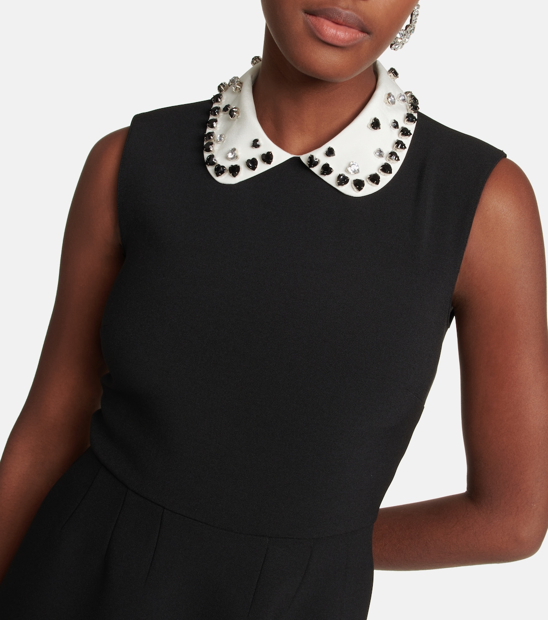 Embellished cady minidress | REDValentino
