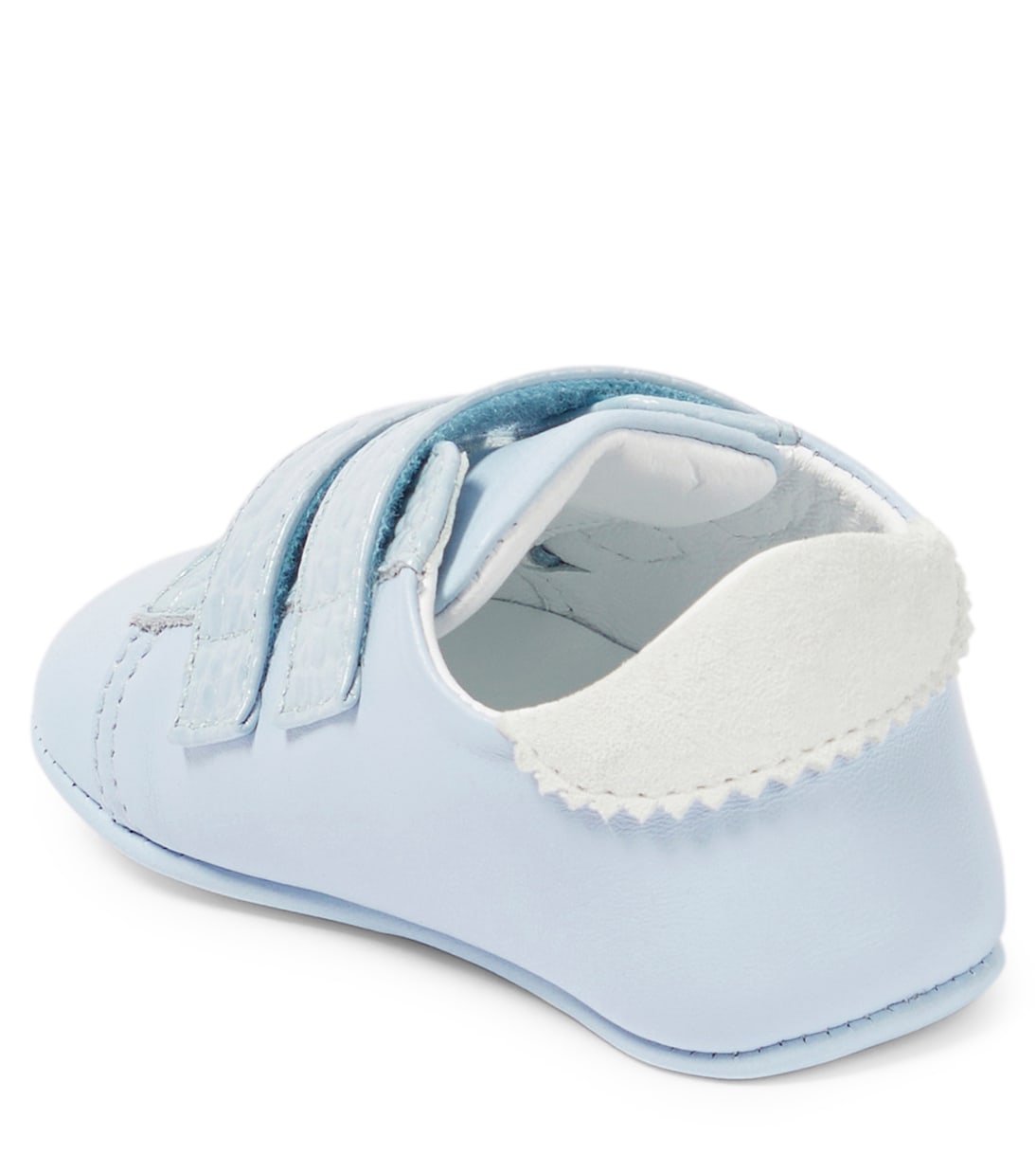 Bébé – Baskets en cuir à logo | Versace Kids