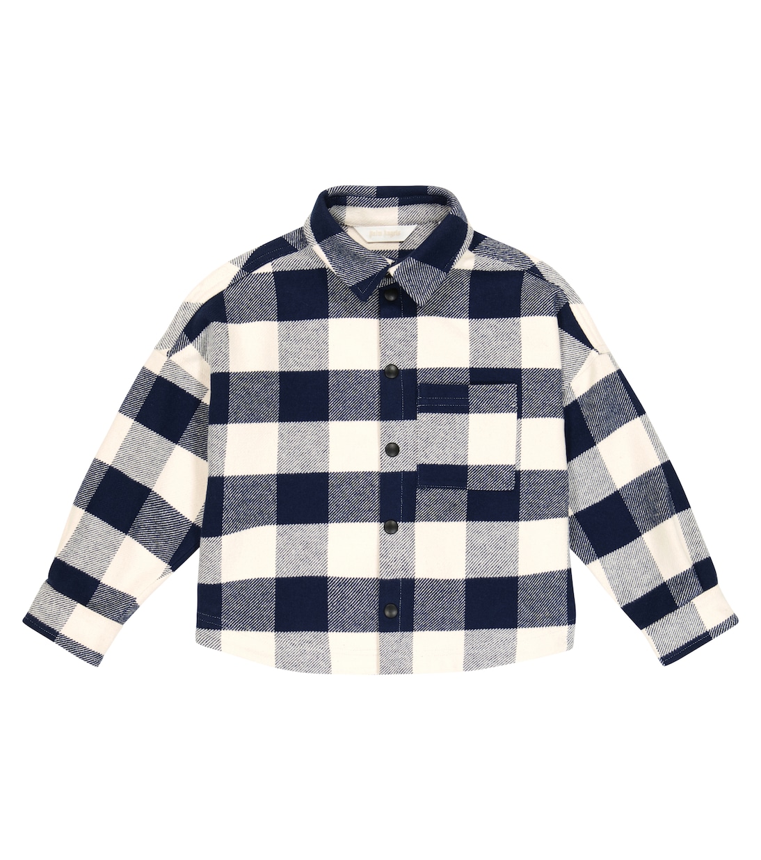 Hemdjacke aus Baumwolle | Palm Angels Kids