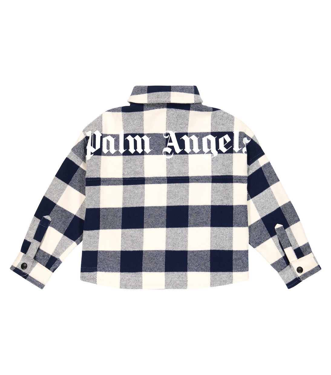 Hemdjacke aus Baumwolle | Palm Angels Kids