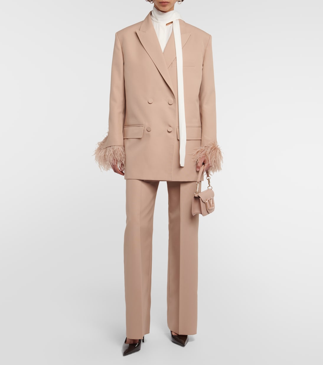 Pantalon ample à taille haute | Valentino