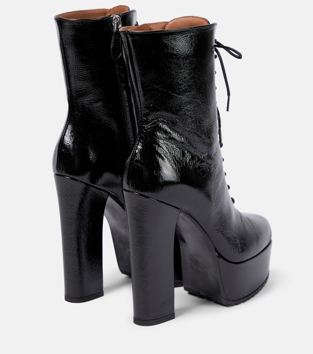 Botines con plataforma de piel | Alaïa