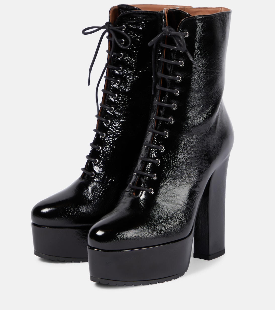 Botines con plataforma de piel | Alaïa