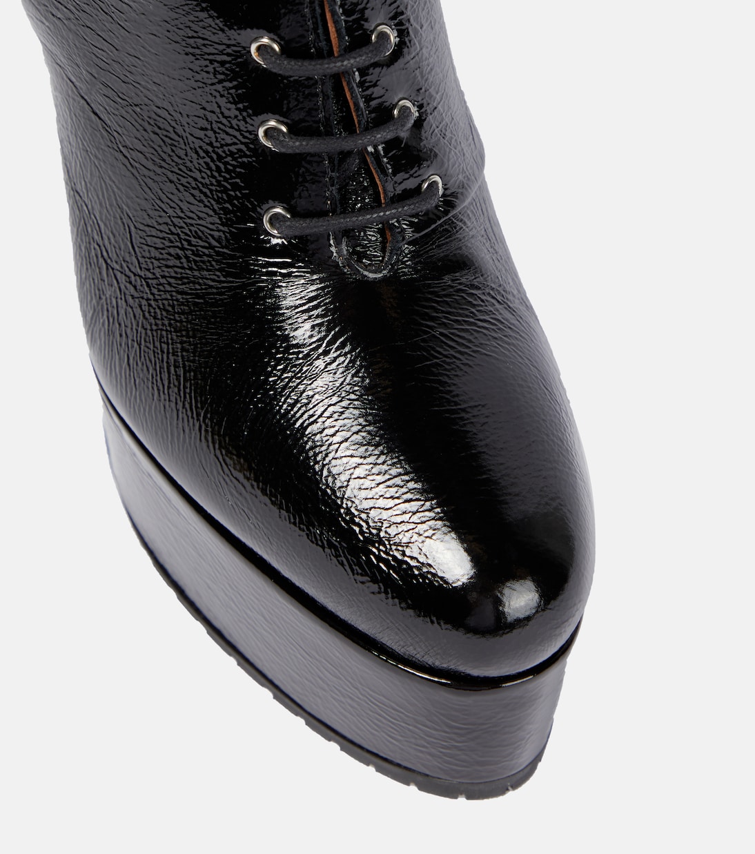 Botines con plataforma de piel | Alaïa