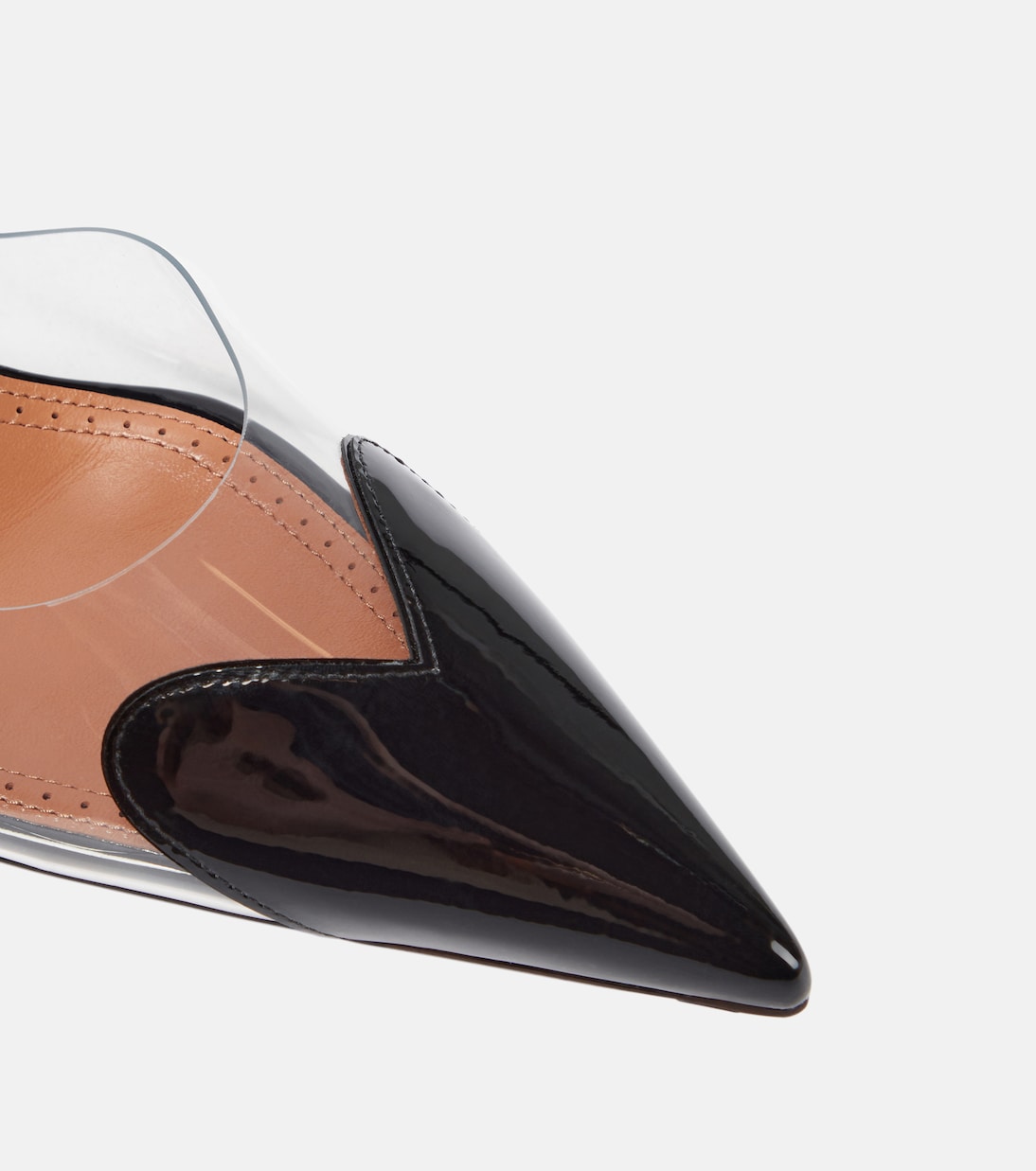 Mules Le Cœur in pelle e PU | Alaïa