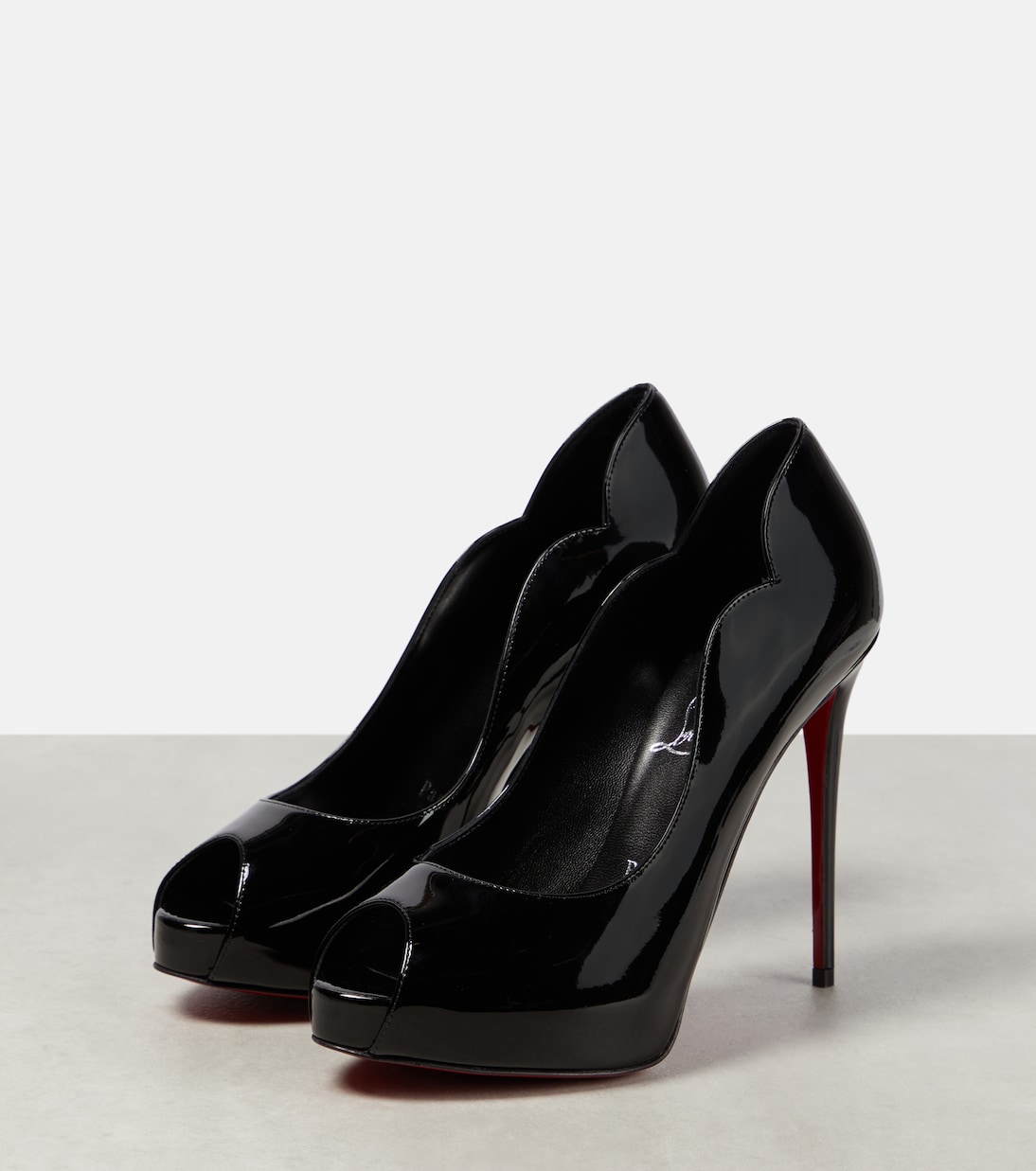 Patent leather platform pumps | Christian Louboutin
