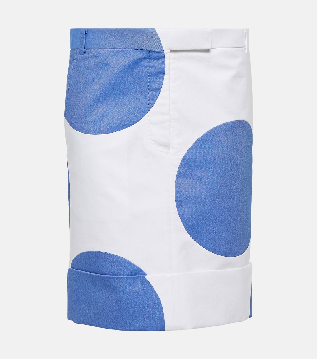 Minigonna in cotone a pois | Thom Browne