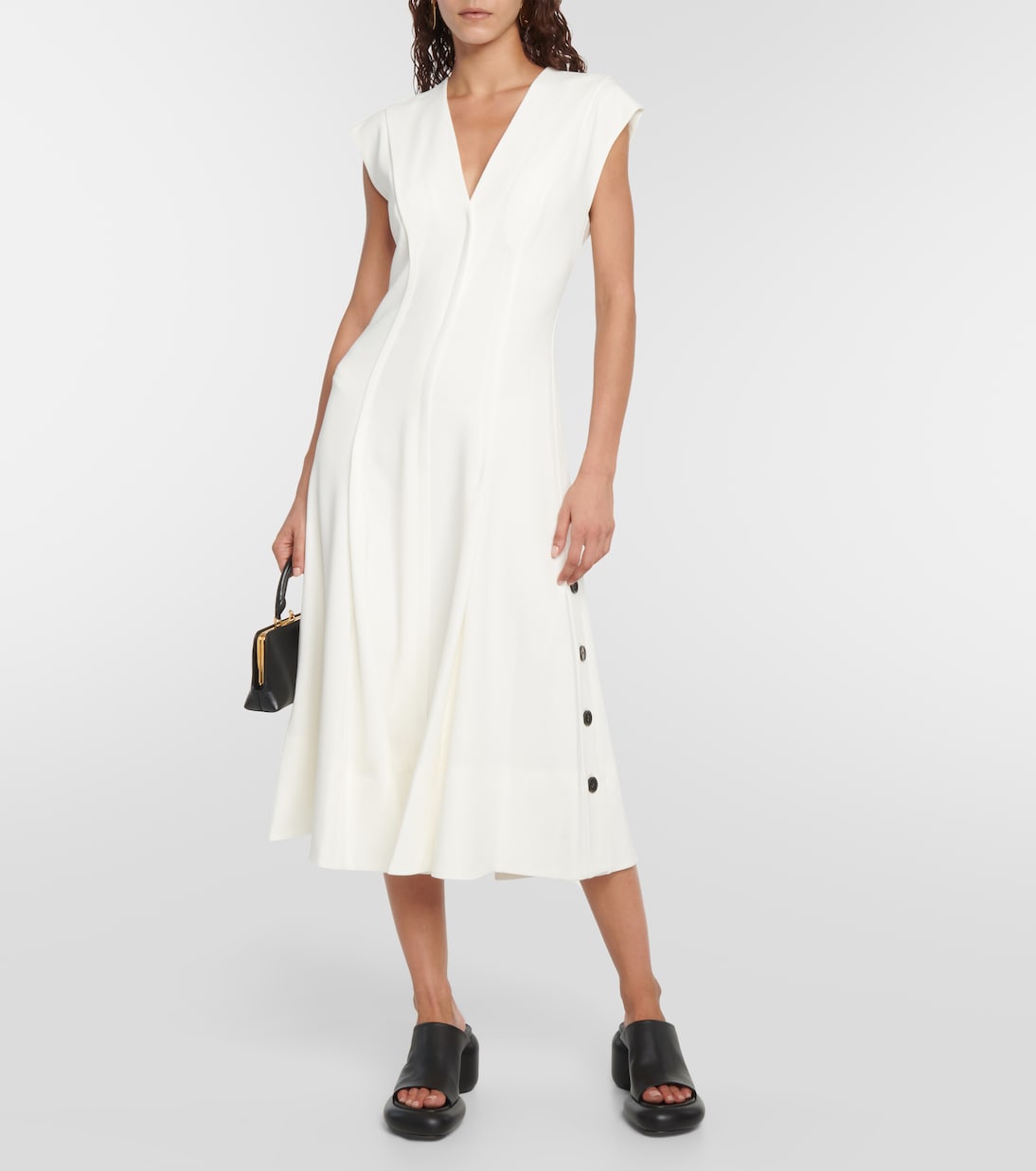 Abito midi in crêpe | Proenza Schouler