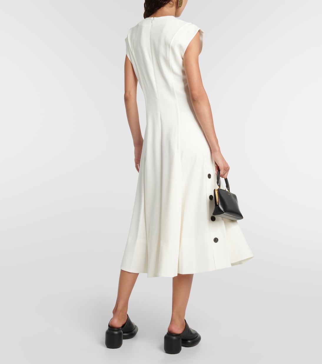 Abito midi in crêpe | Proenza Schouler