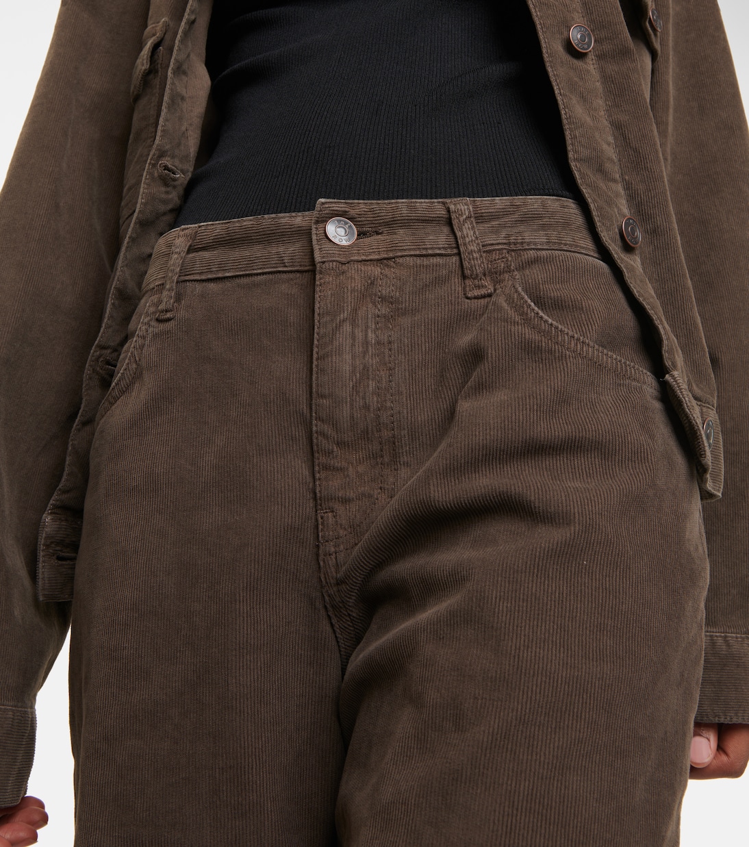 Weite Hose Eglitta aus Cord | The Row