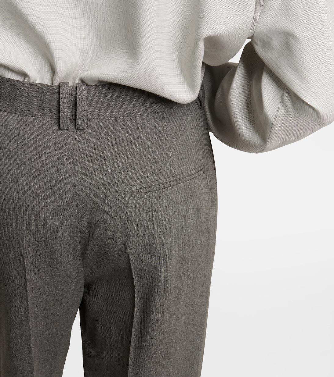 Weite Hose aus einem Wollgemisch | The Row