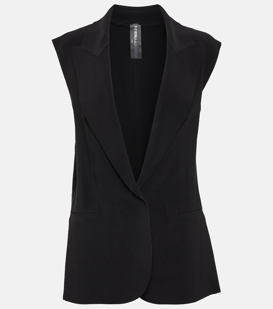 Weste aus Jersey | Norma Kamali
