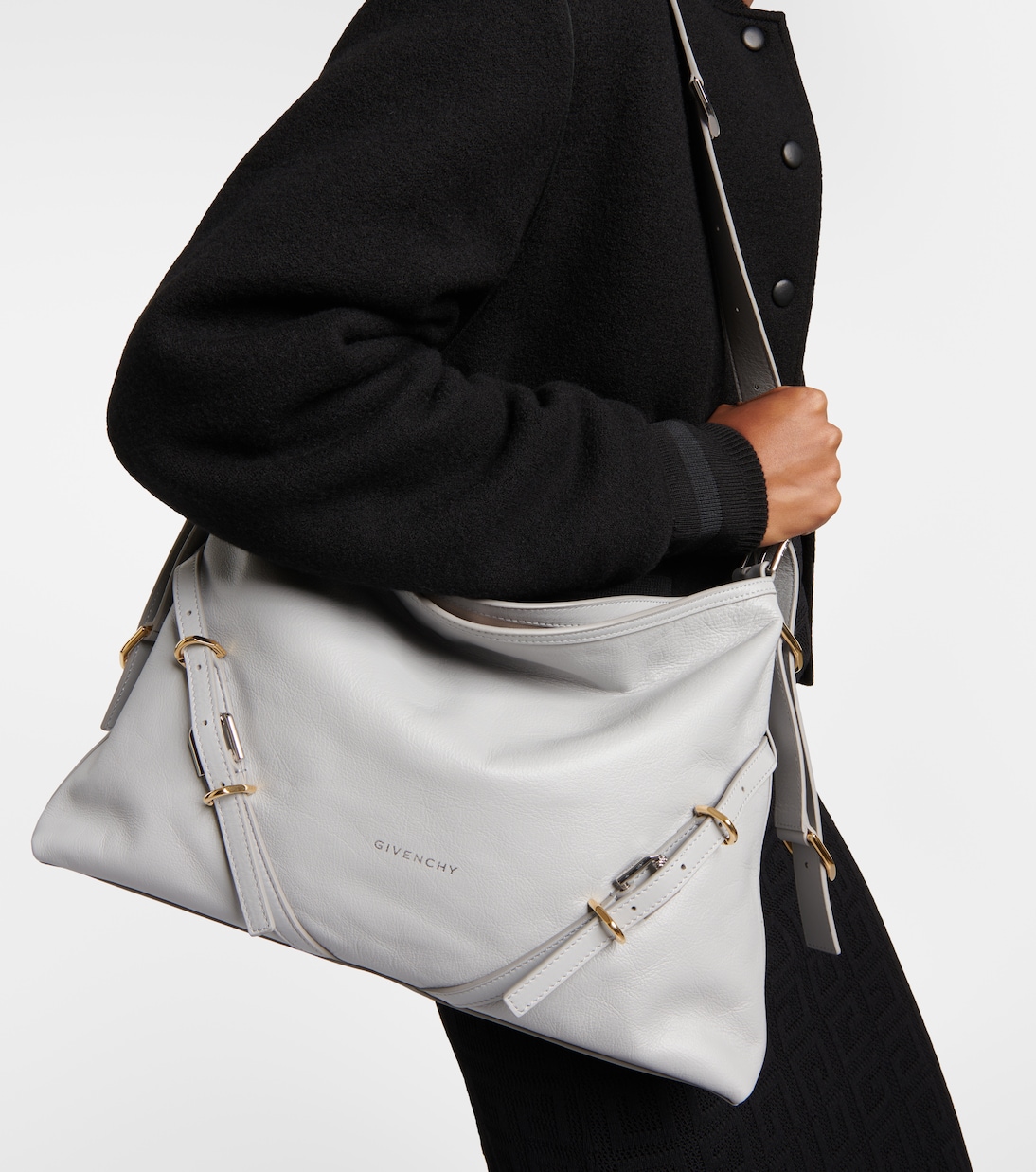 Borsa a spalla Voyou Medium in pelle | Givenchy