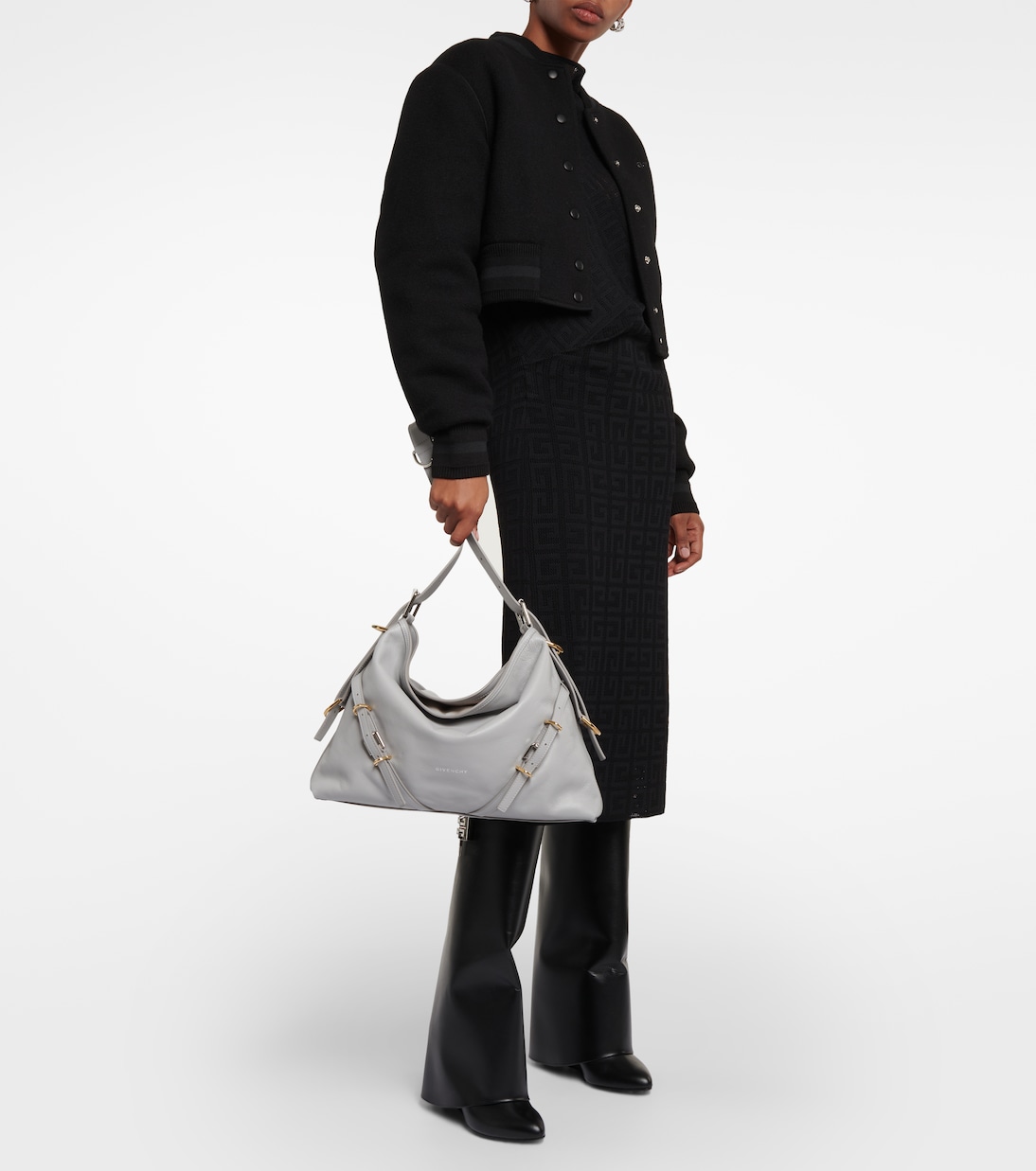 Borsa a spalla Voyou Medium in pelle | Givenchy