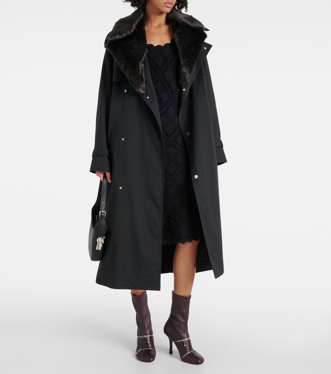 Stivaletti Peep in pelle | Burberry