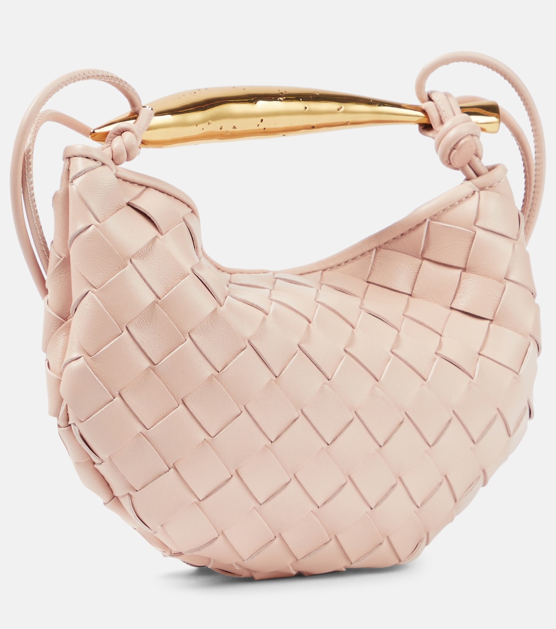 Sardine Intrecciato Baby leather crossbody bag | Bottega Veneta