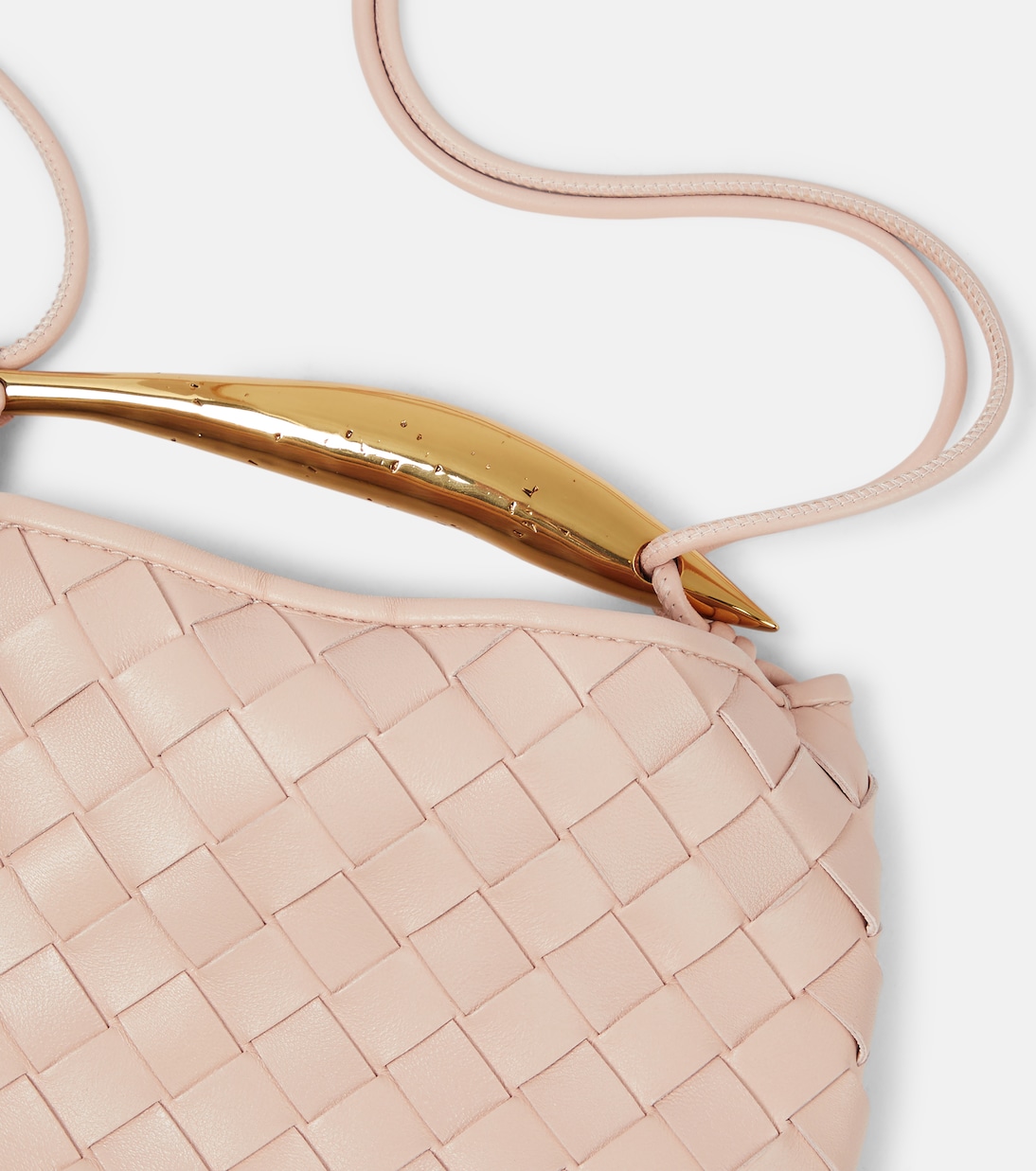 Sardine Intrecciato Baby leather crossbody bag | Bottega Veneta