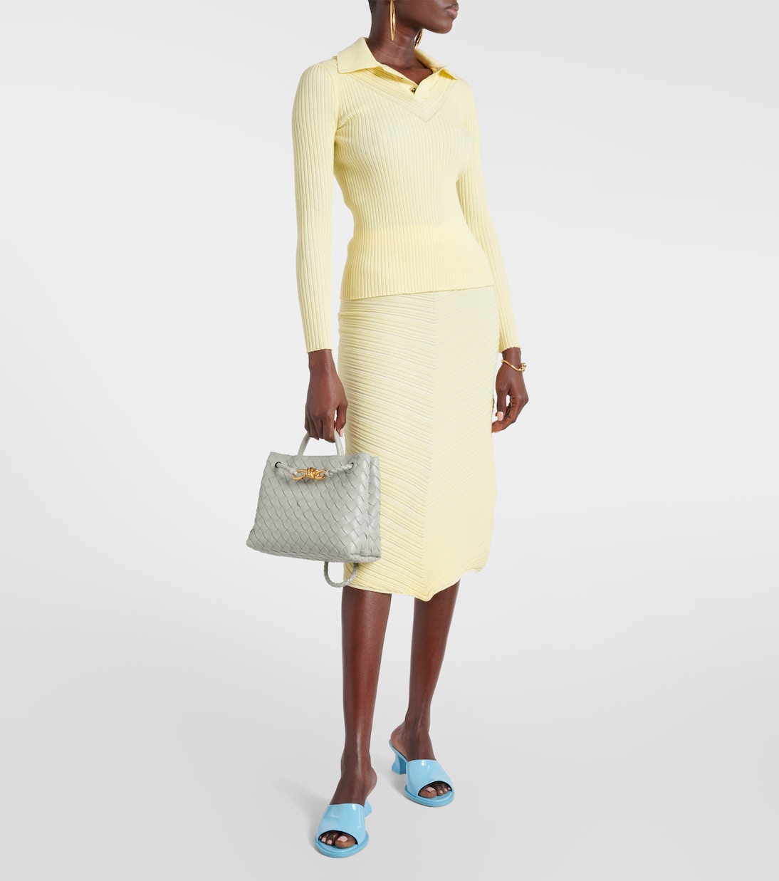 Pantoletten Cha-Cha aus Leder | Bottega Veneta