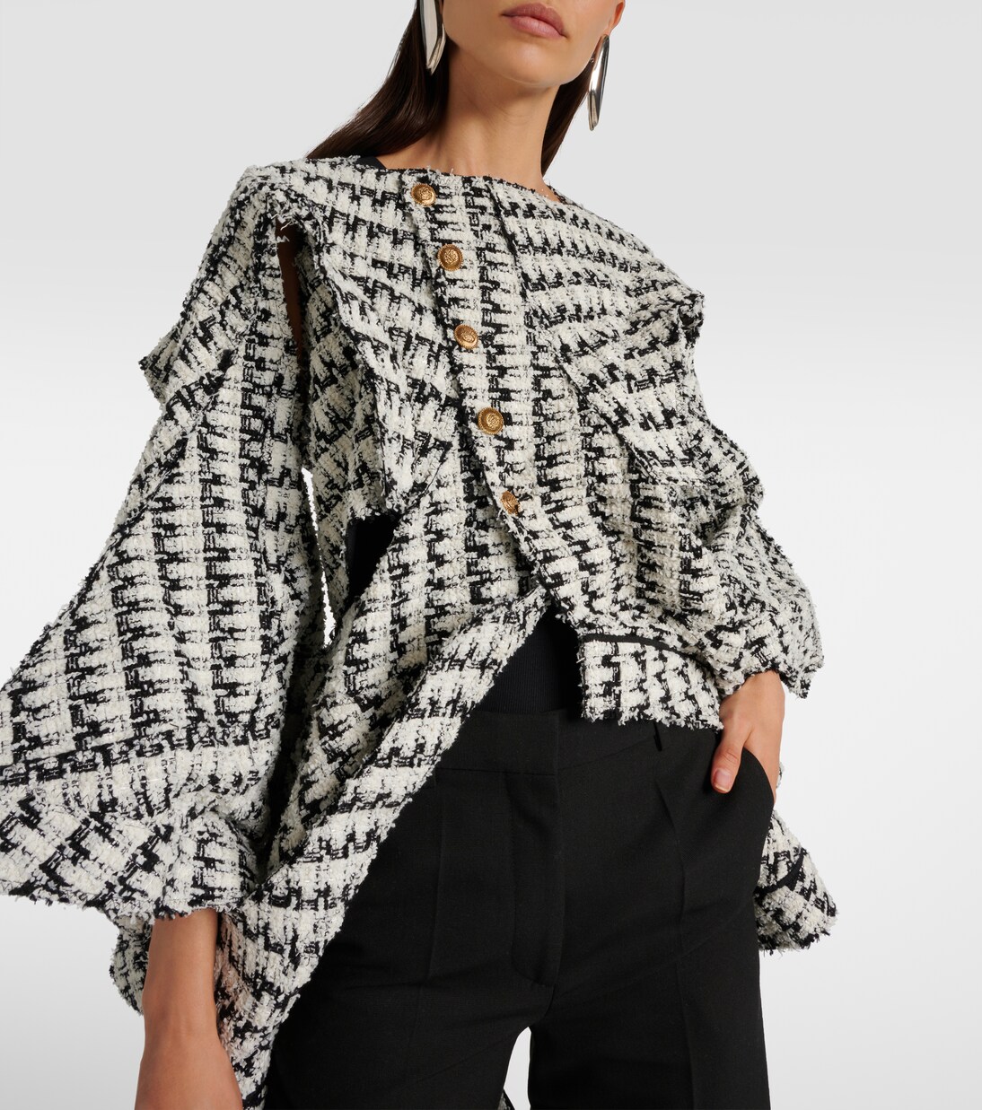 Oversized tweed jacket | Junya Watanabe