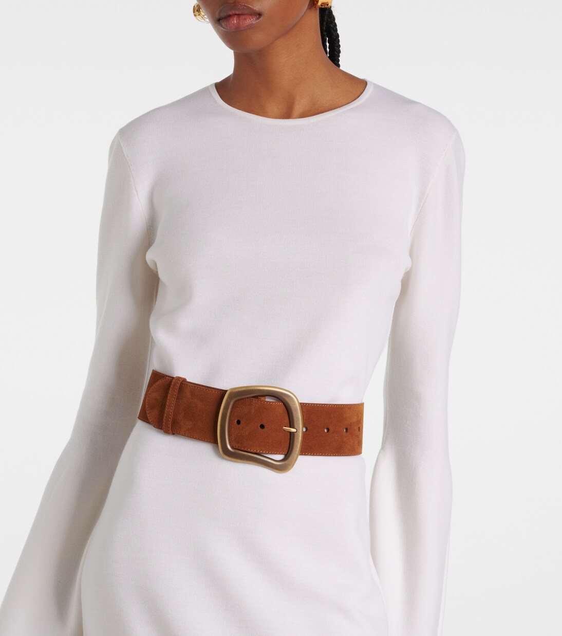 Cintura in Pelle Oversize GABRIELA HEARST per Stile Giovanile