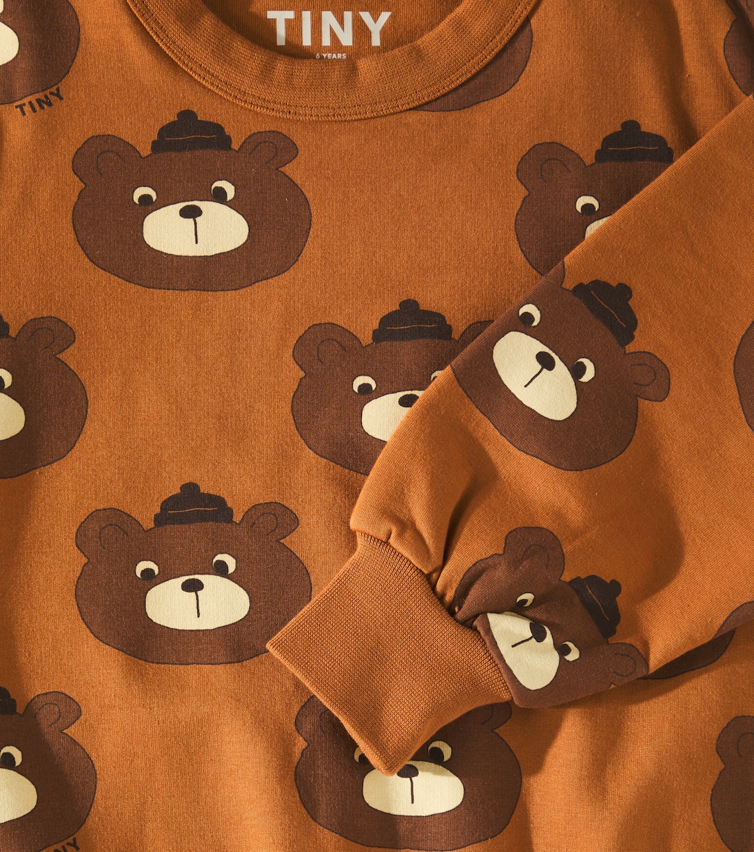 Felpa Bears in jersey  | Tinycottons