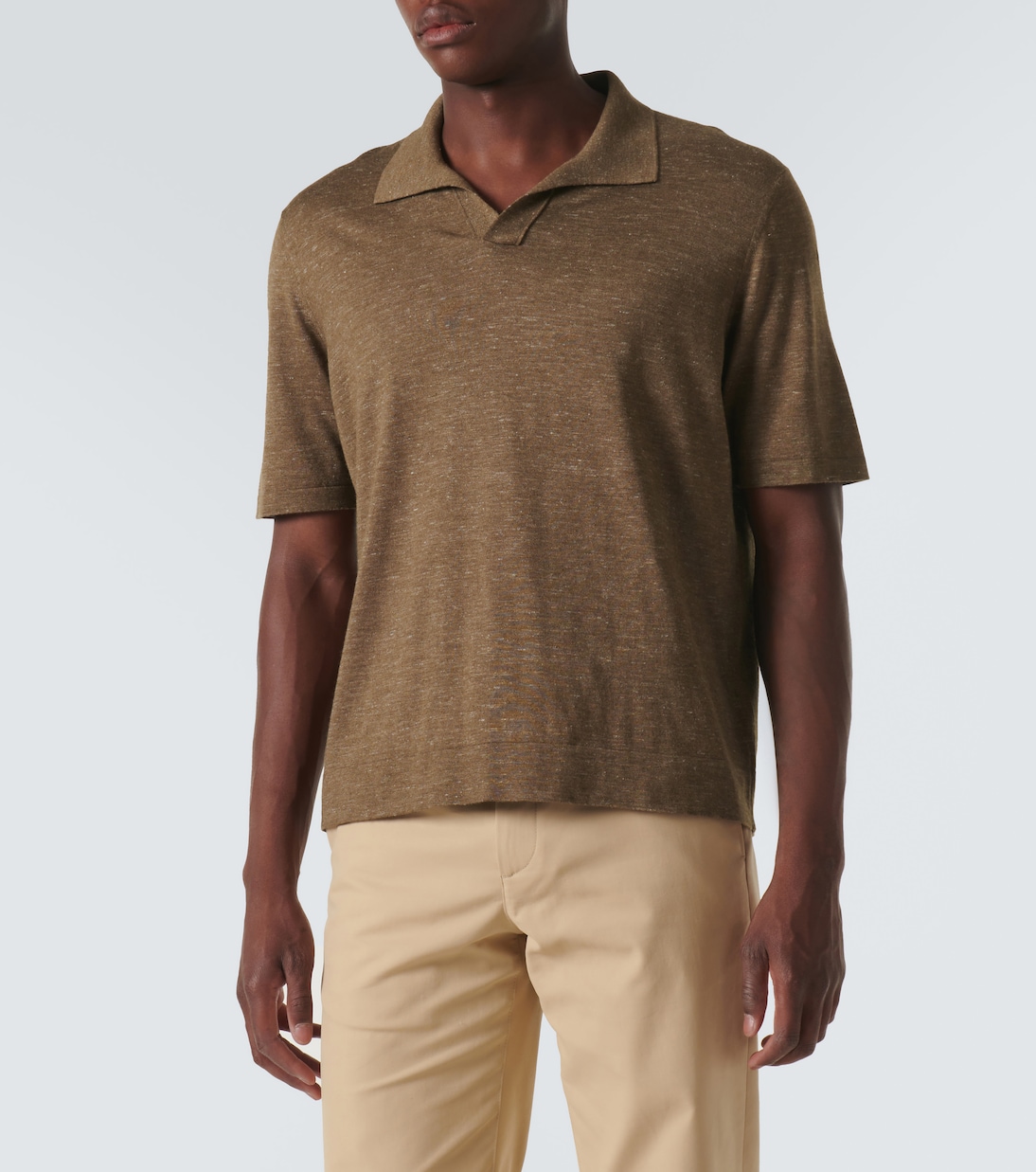Polo de seda, cachemir y lino | Loro Piana