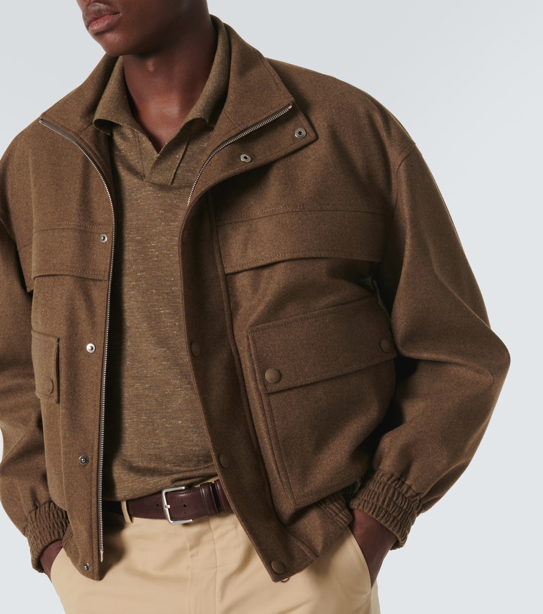 Polo de seda, cachemir y lino | Loro Piana