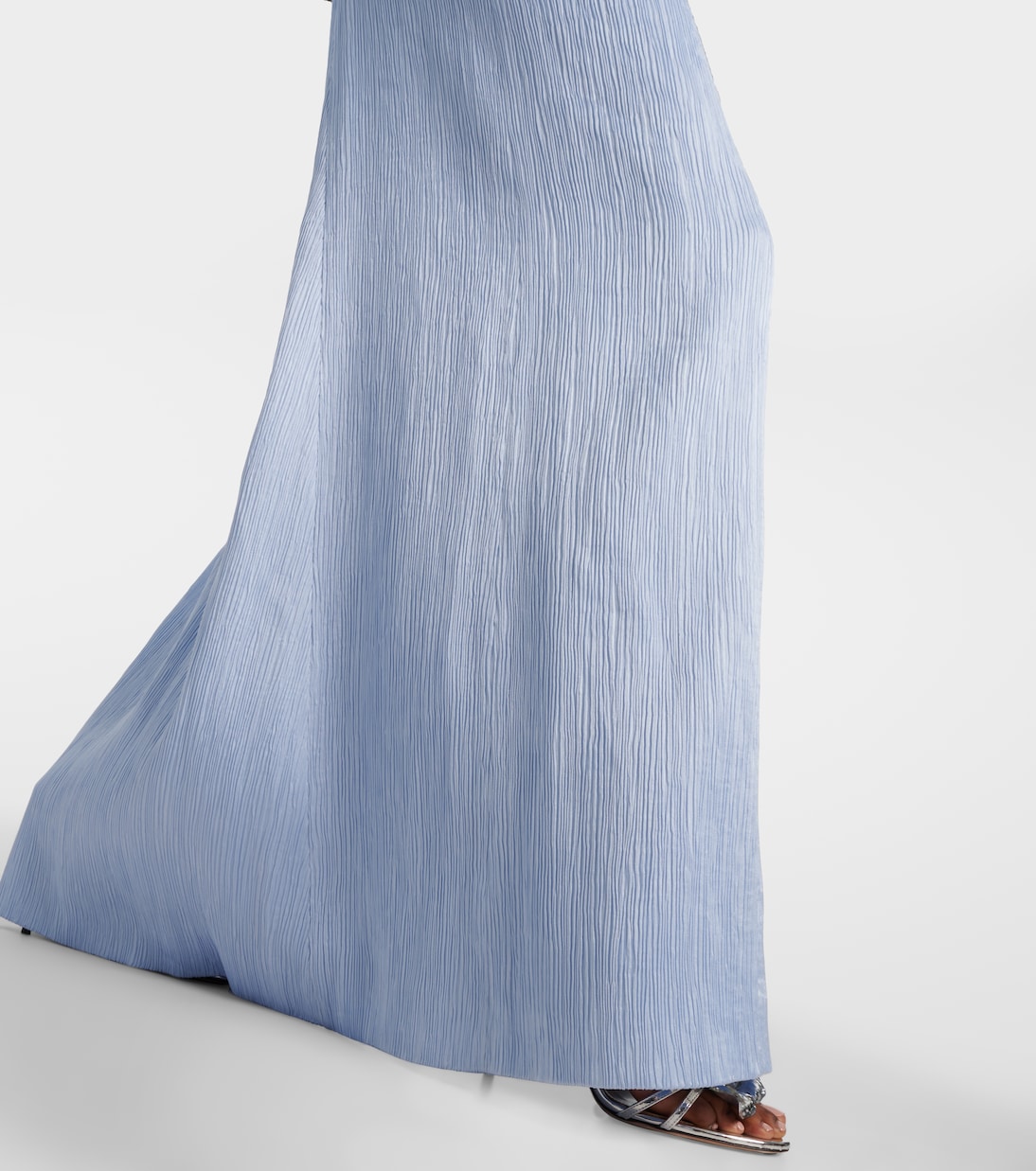 Uriela plissé satin gown | Emilia Wickstead