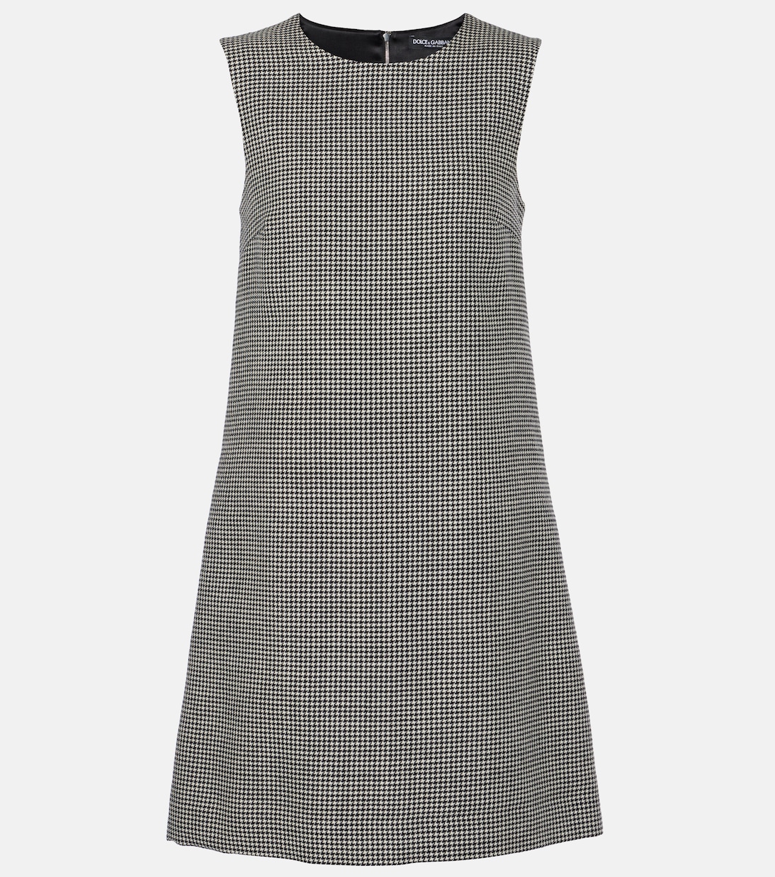 Abito corto in lana pied-de-poule | Dolce&Gabbana