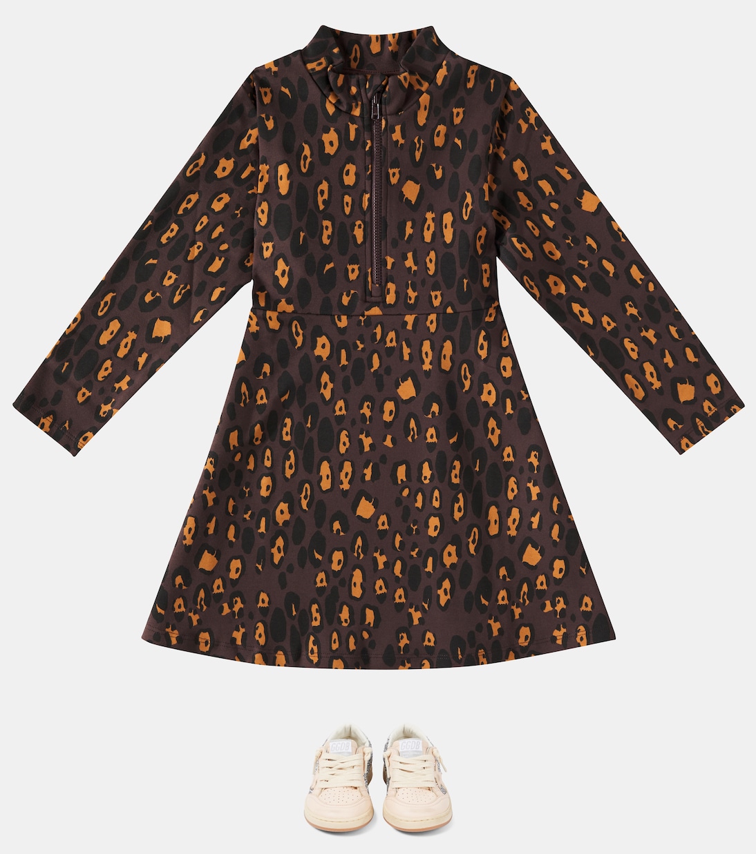 Baskets Ball Star Junior en cuir à paillettes | Golden Goose Kids