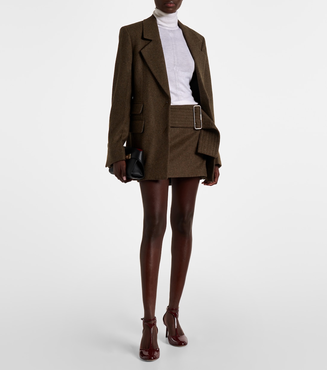 Blazer in flanella di lana vergine | Ferragamo