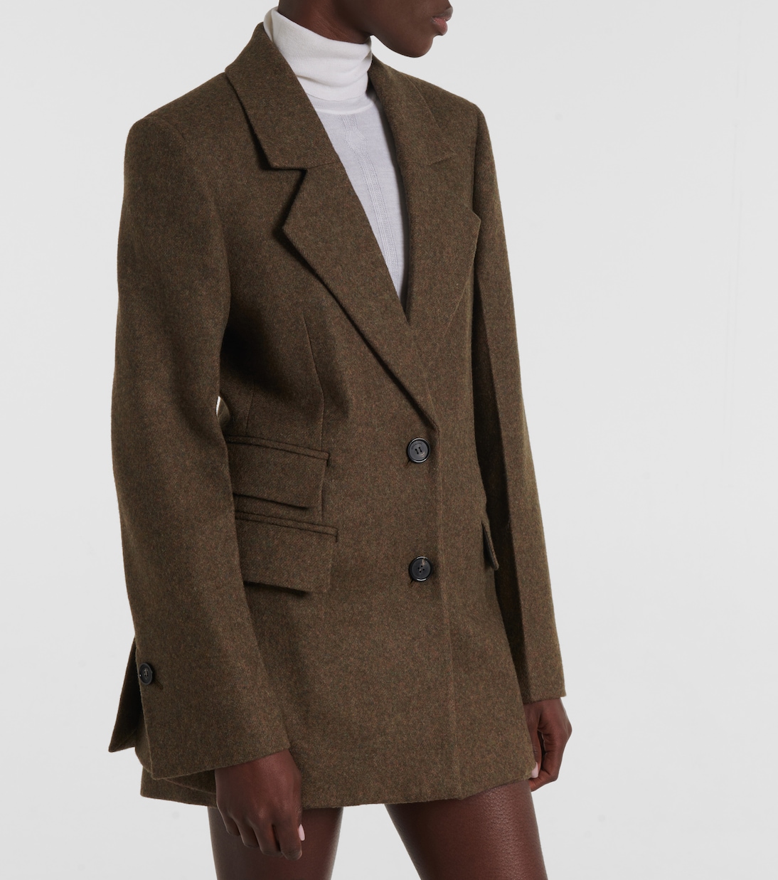 Blazer in flanella di lana vergine | Ferragamo