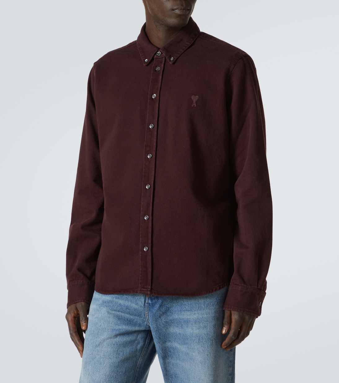 Camicia Ami de Cœur in twill di cotone | Ami Paris