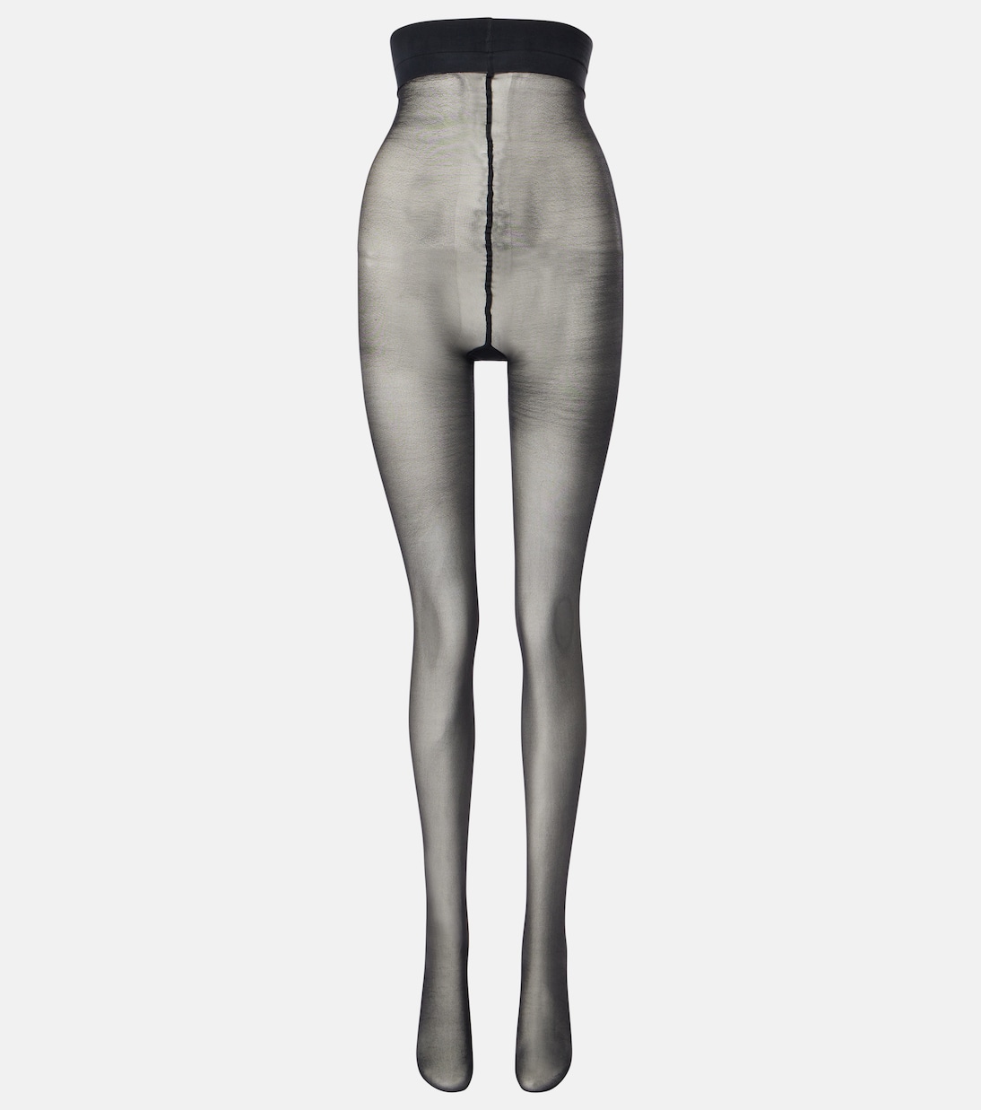 Calze scintillanti con cristalli firmate SAINT LAURENT per uno stile giovane e glamour