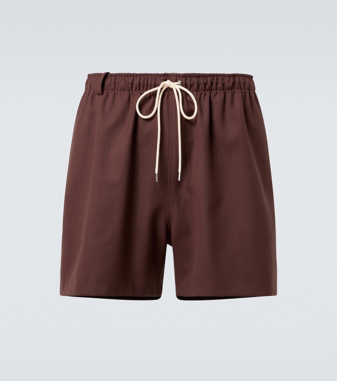 Shorts in lana e mohair | Auralee