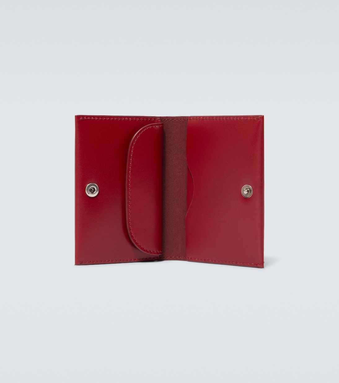 Leather bifold wallet | The Row