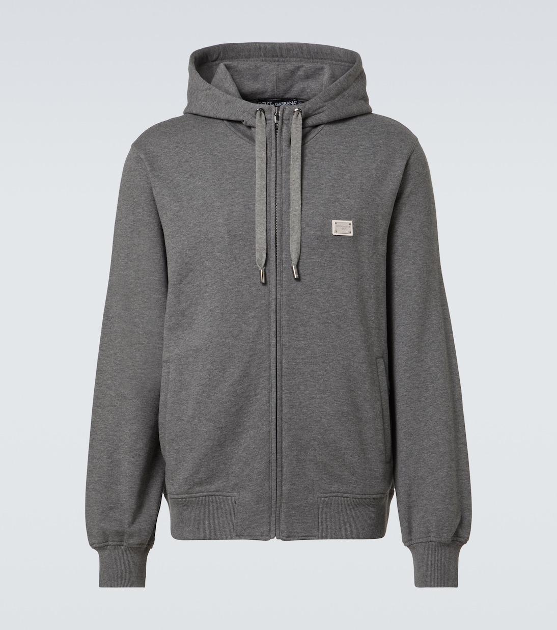 Sudadera de algodón con capucha y logo | Dolce&Gabbana