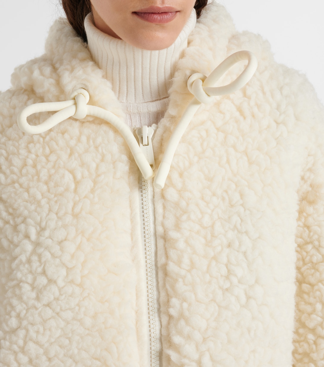 Chaqueta Isabelle de felpa de lana virgen | Goldbergh