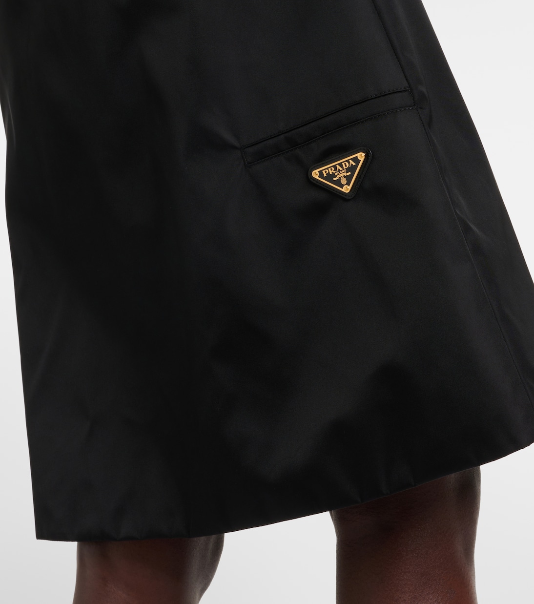 Falda midi de Re-Nylon | Prada