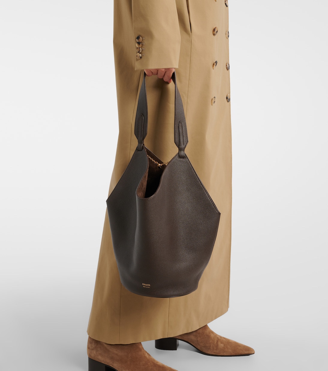 Sac Lotus Small en cuir | Khaite