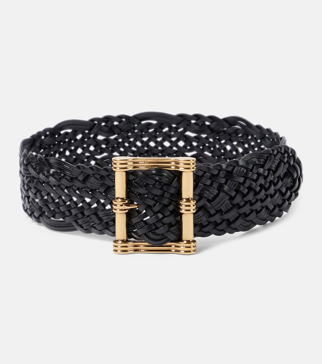Woven leather belt | Etro