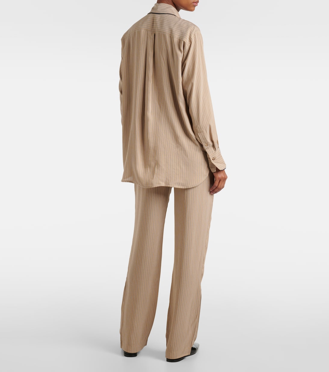 Striped pajama shirt | Victoria Beckham