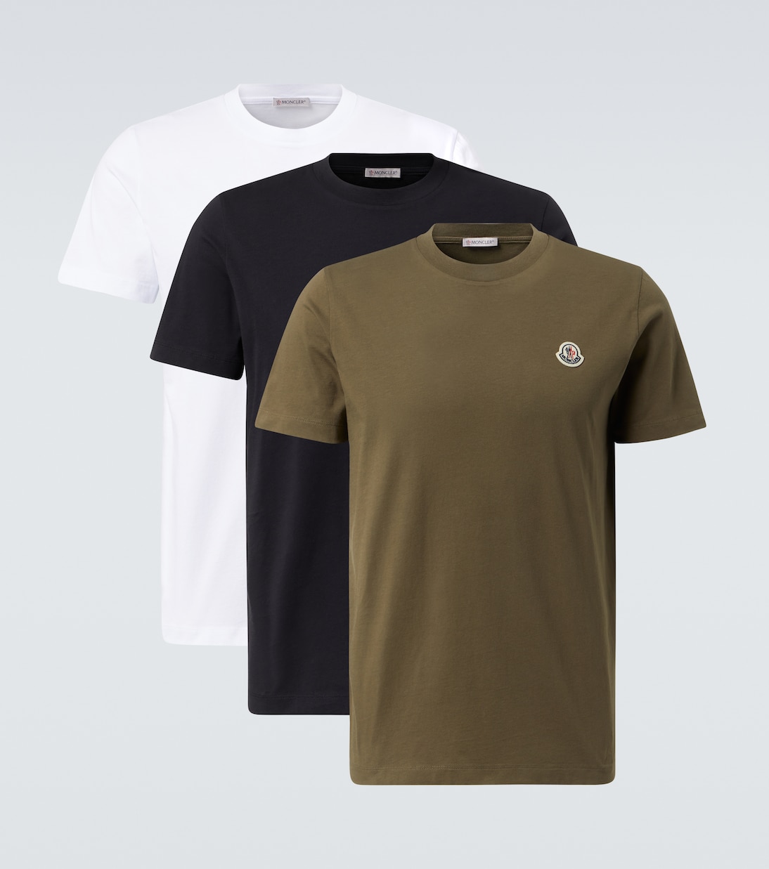 Set di 3 T-shirt in jersey di cotone | Moncler
