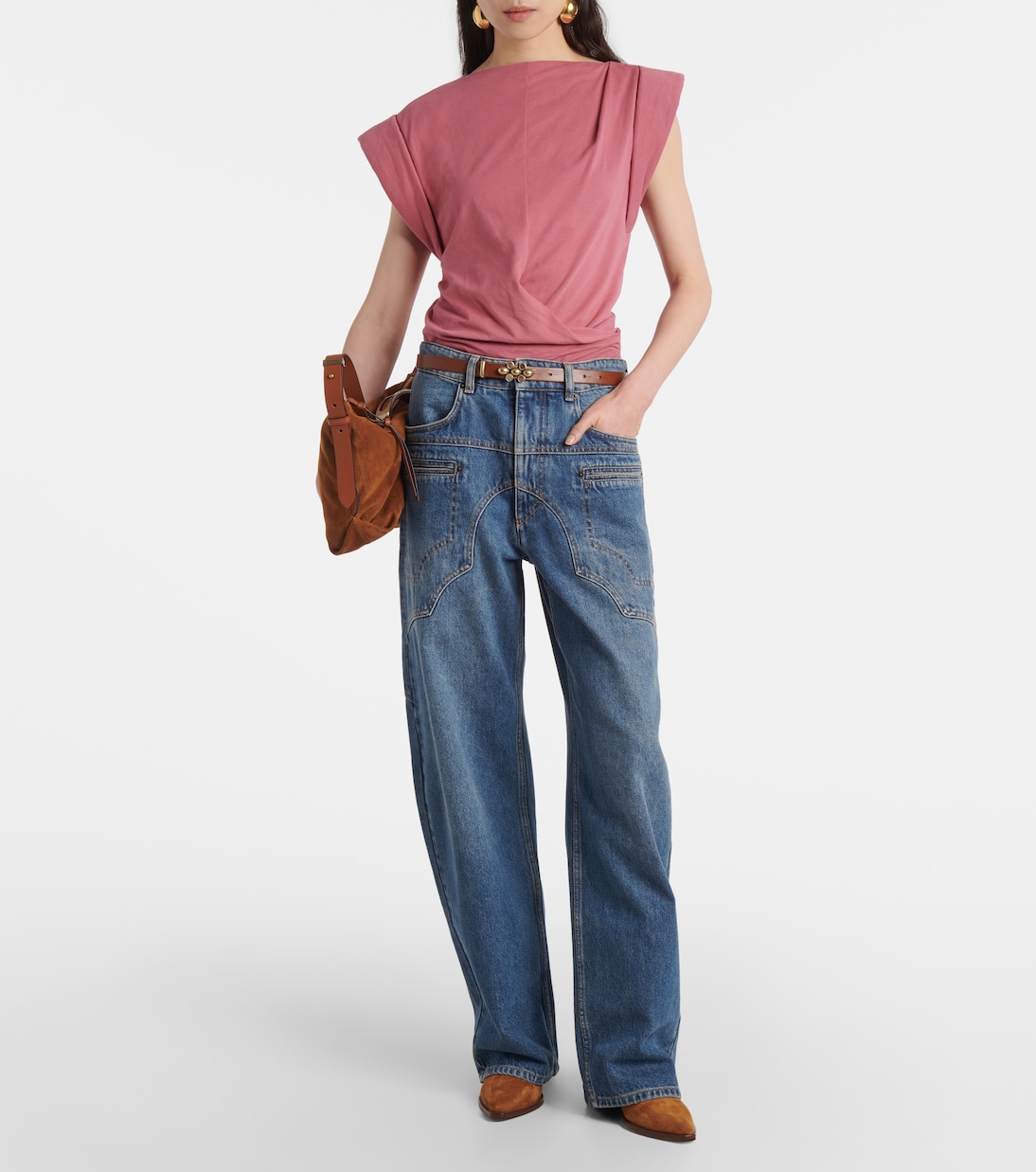Tank top Maisan de jersey de algodón | Isabel Marant