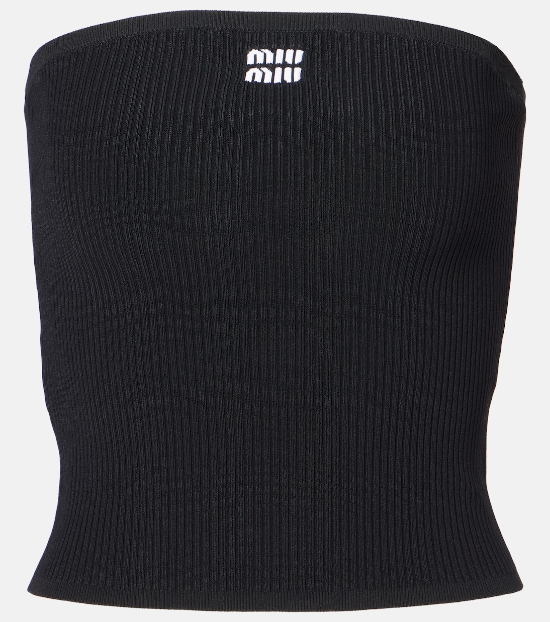 Top a fascia in maglia | Miu Miu