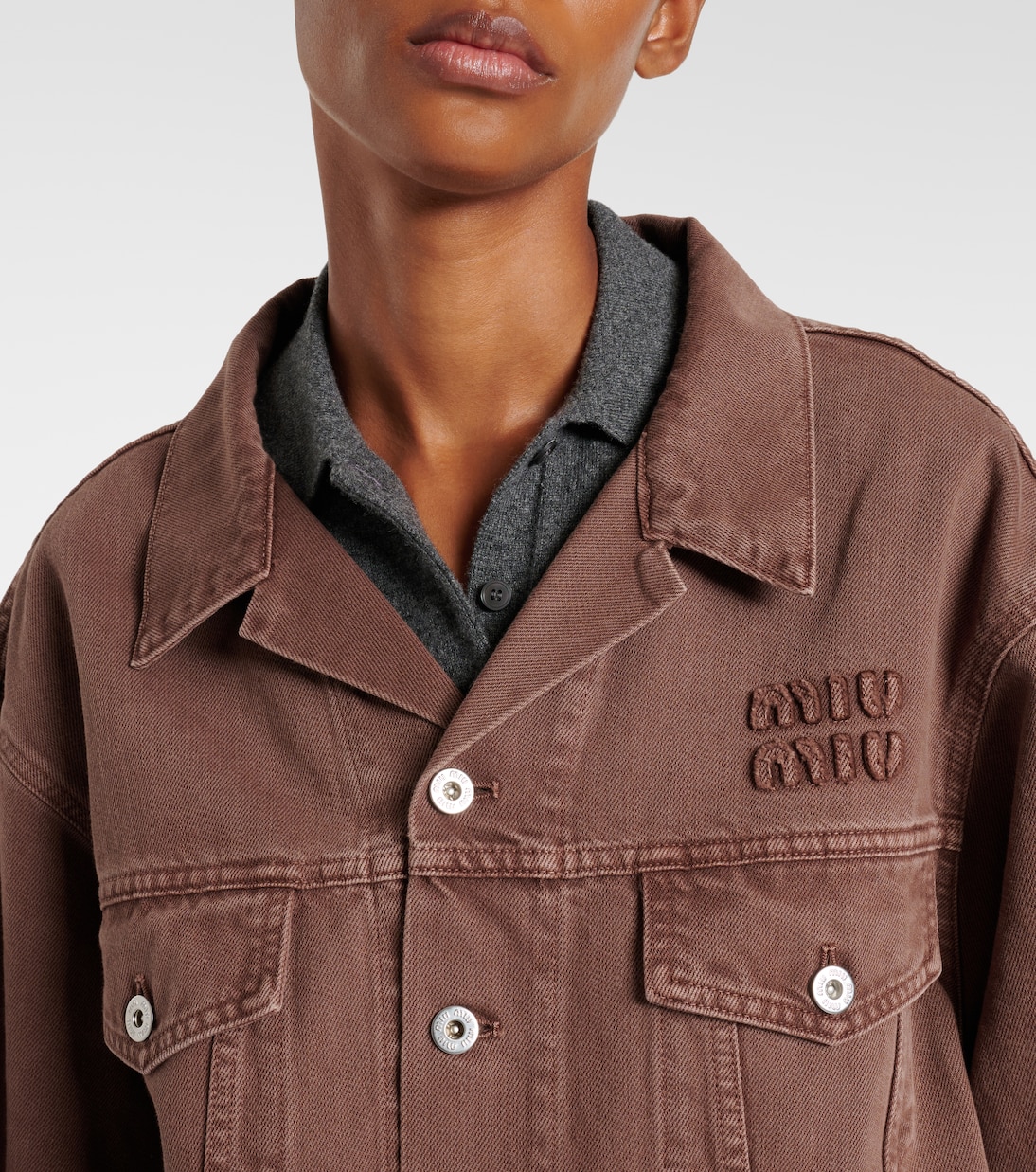 Jeansjacke | Miu Miu