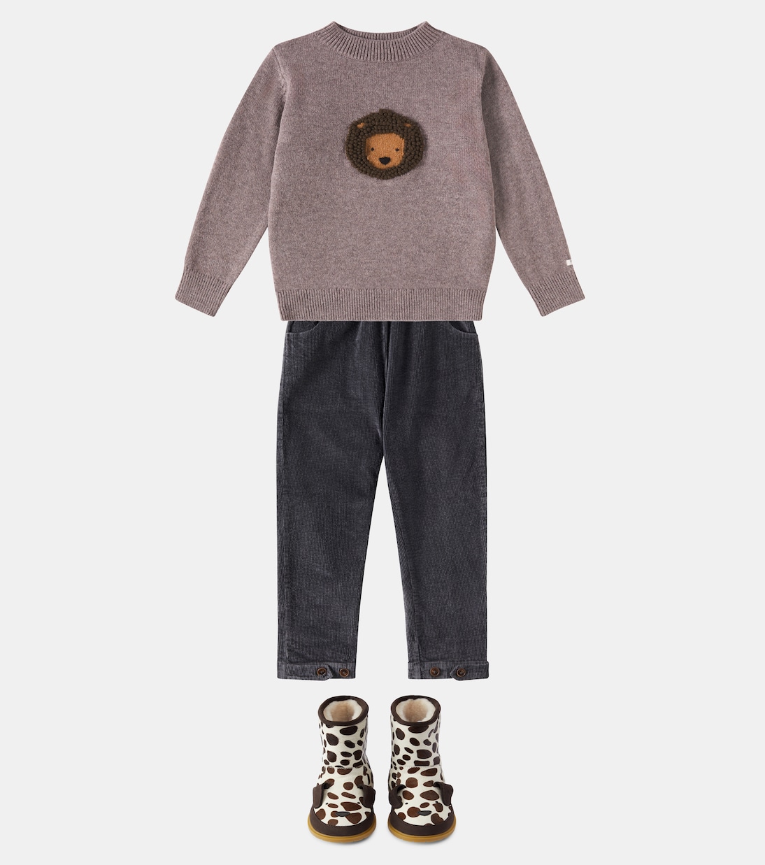 Denn embroidered wool sweater | Donsje